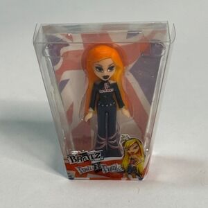 Bratz Pretty N Punk Cloe Mini Doll London Series Orange Hair Miniature Figure